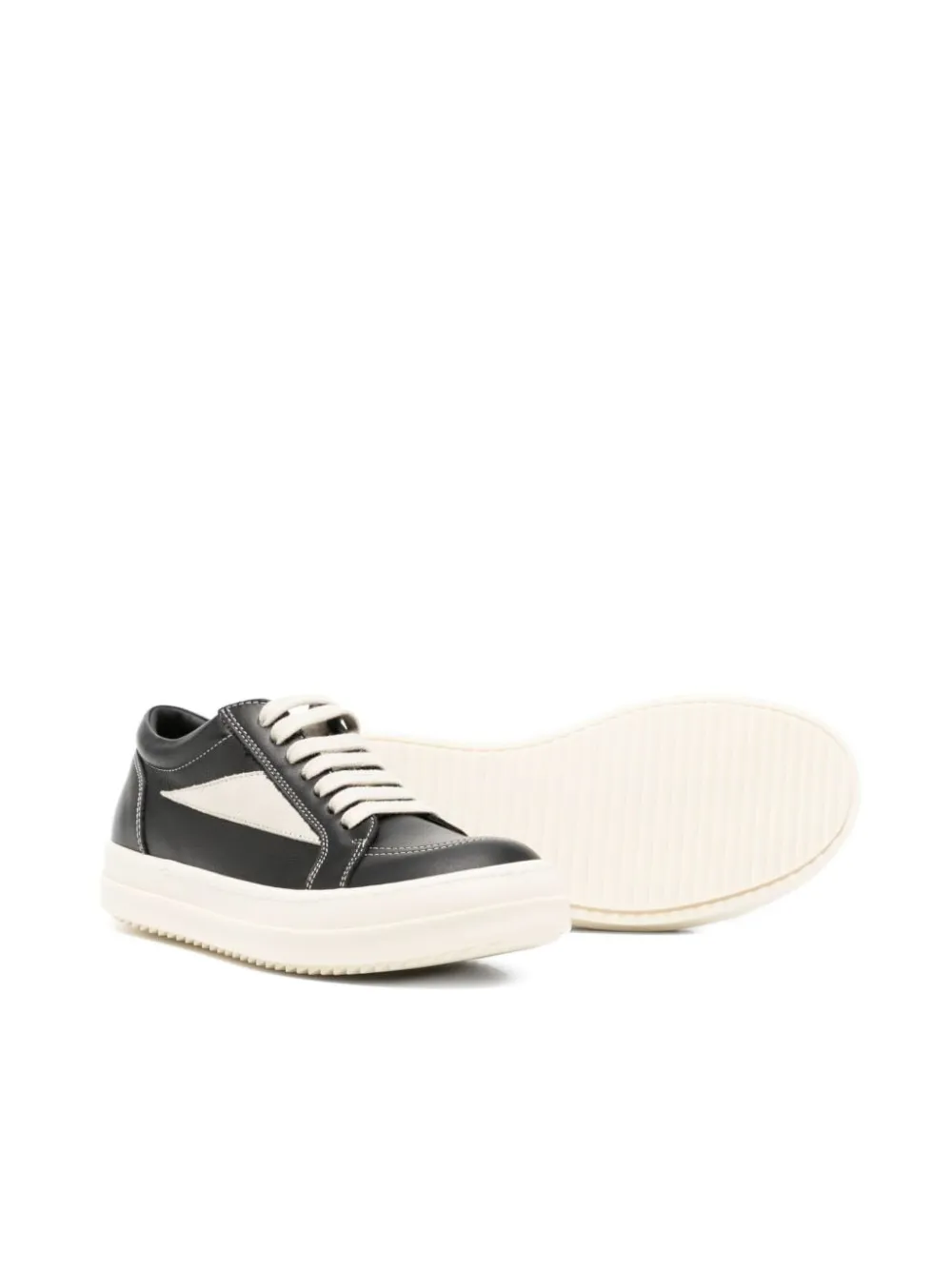 Rick Owens Kids Vintage lace-up sneakers Zwart