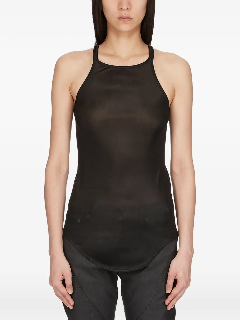 Rick Owens DRKSHDW racer-back top - Nero