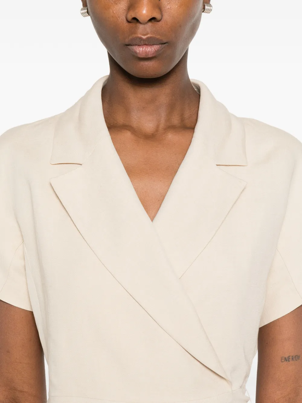 Wrap Culotte Jumpsuit