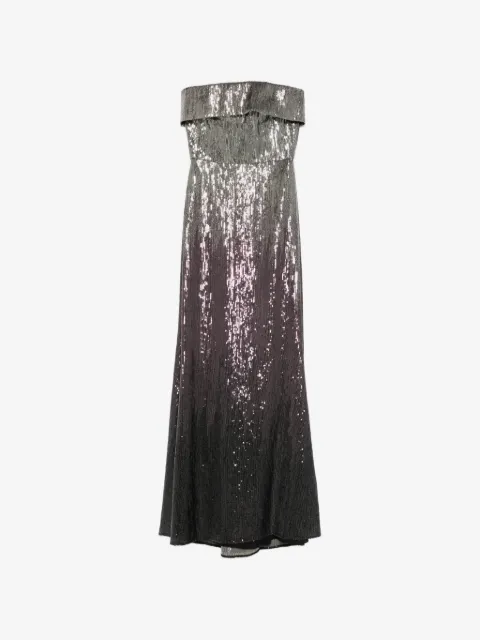 Elie Saab vestido largo con diseño strapless