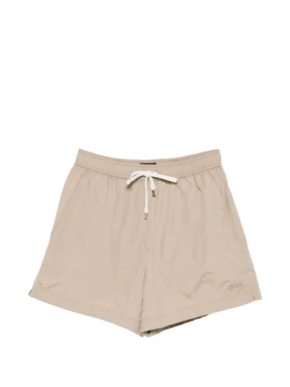 Zegna drawstring swim shorts - Toni neutri