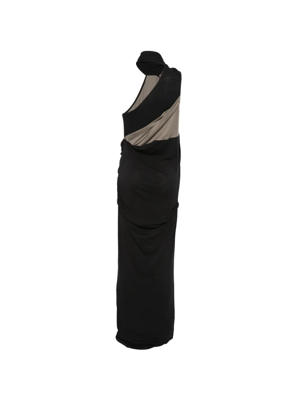  Entire Studios Draped Maxi Dress - Black 
