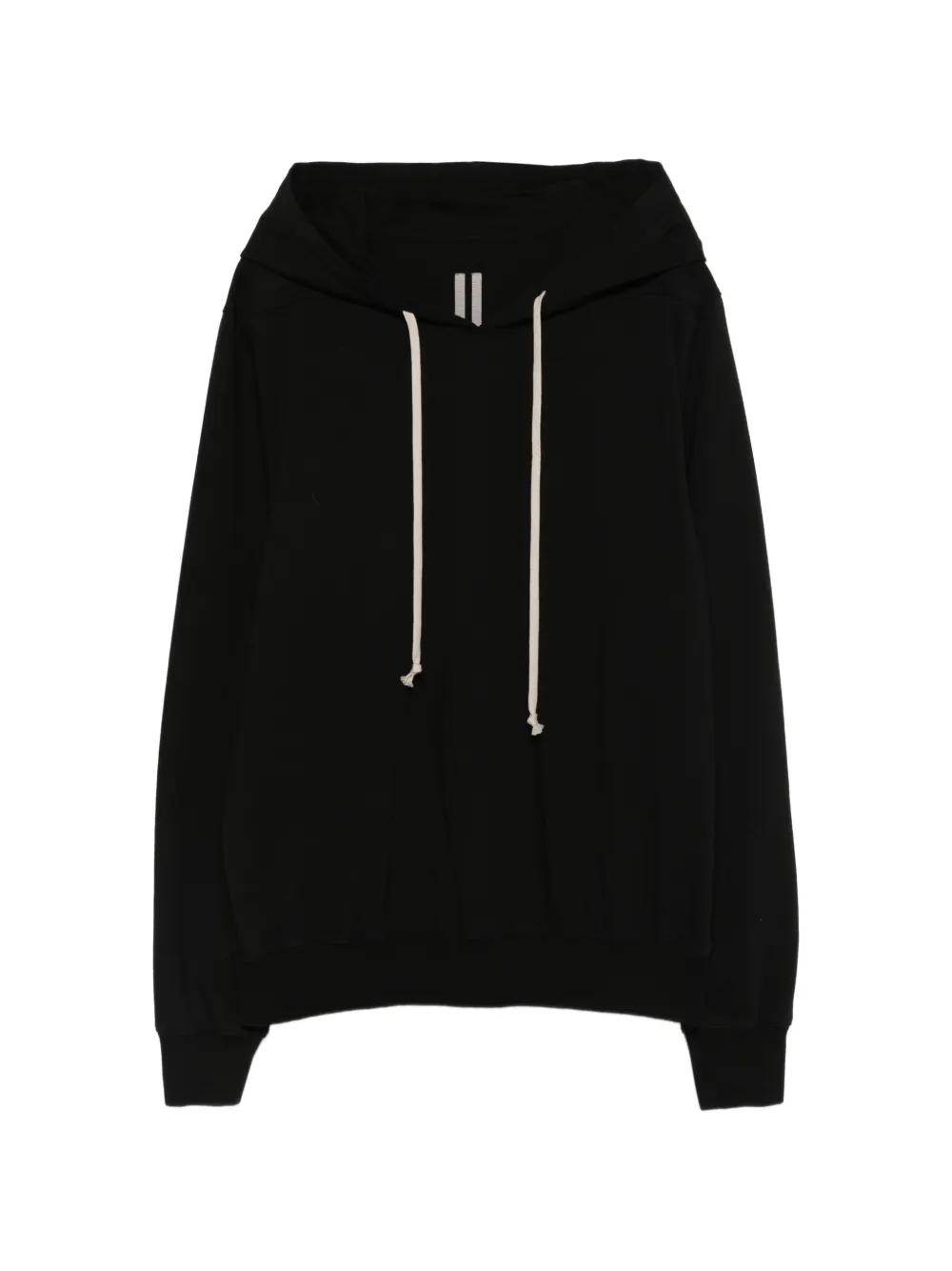 Rick Owens hooded printed hoodie - Nero