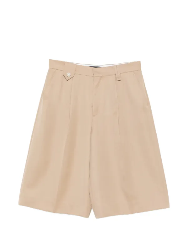 Simone Rocha Faux Pearl-detail Shorts in Neutrals
