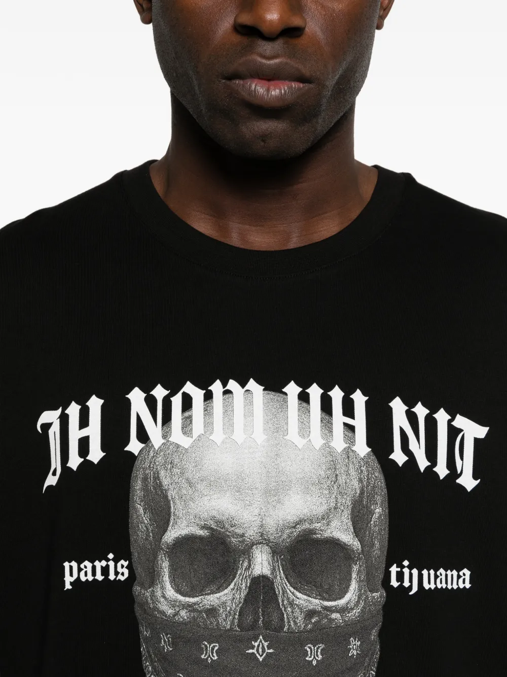 Ih Nom Uh Nit Skull 20 T-shirt Zwart