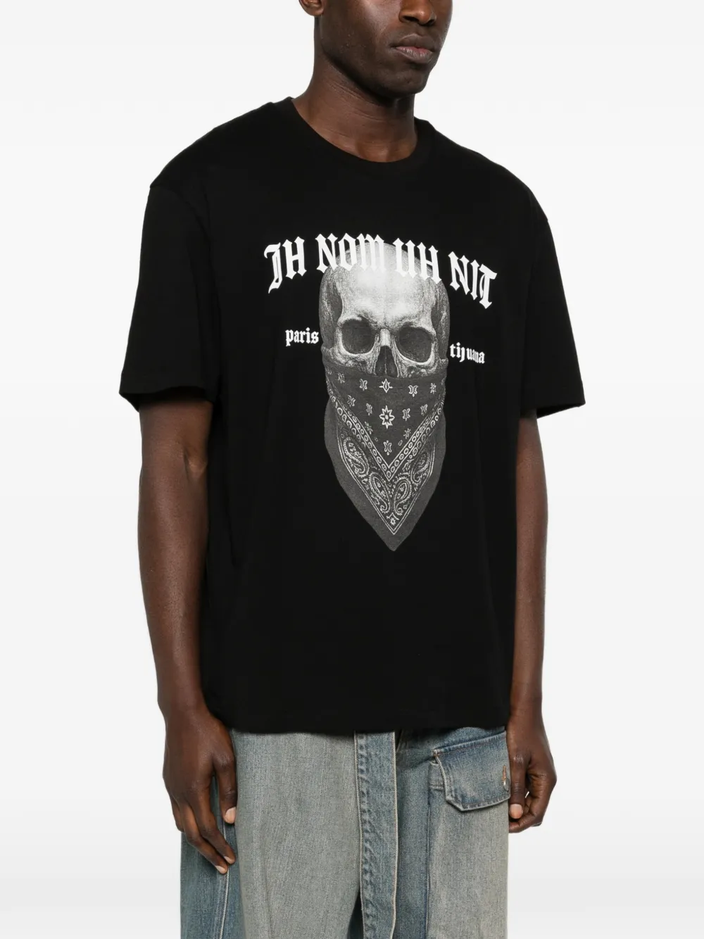 Ih Nom Uh Nit Skull 20 T-shirt Zwart