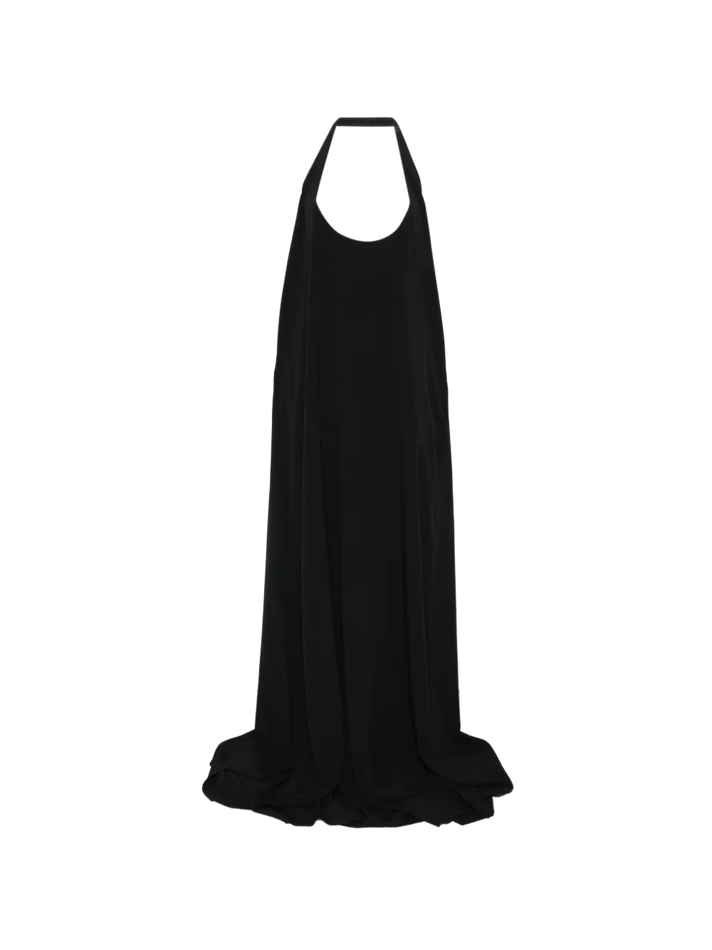 Rick Owens Halter sleeveless maxi dress - Nero
