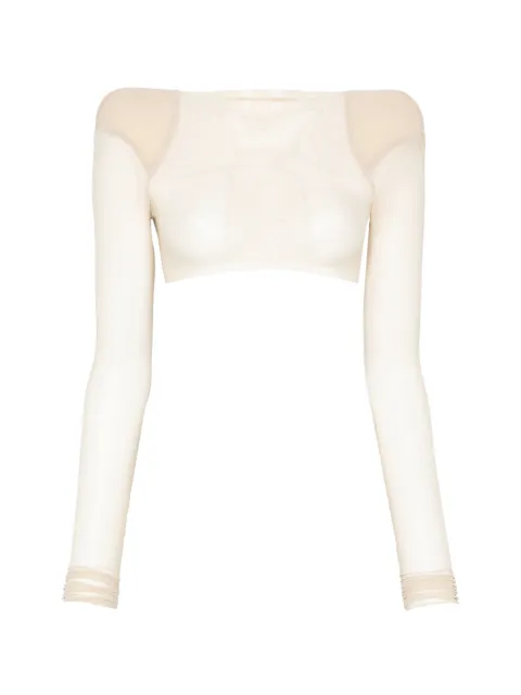 Rick Owens Temple Helm padded-shoulder top