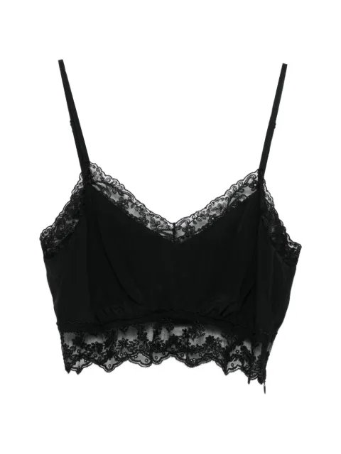 Simone Rocha lace-trim top