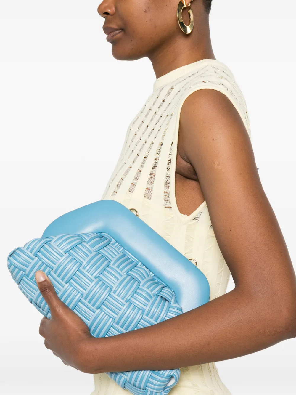 Medium Woven Clutch Bag