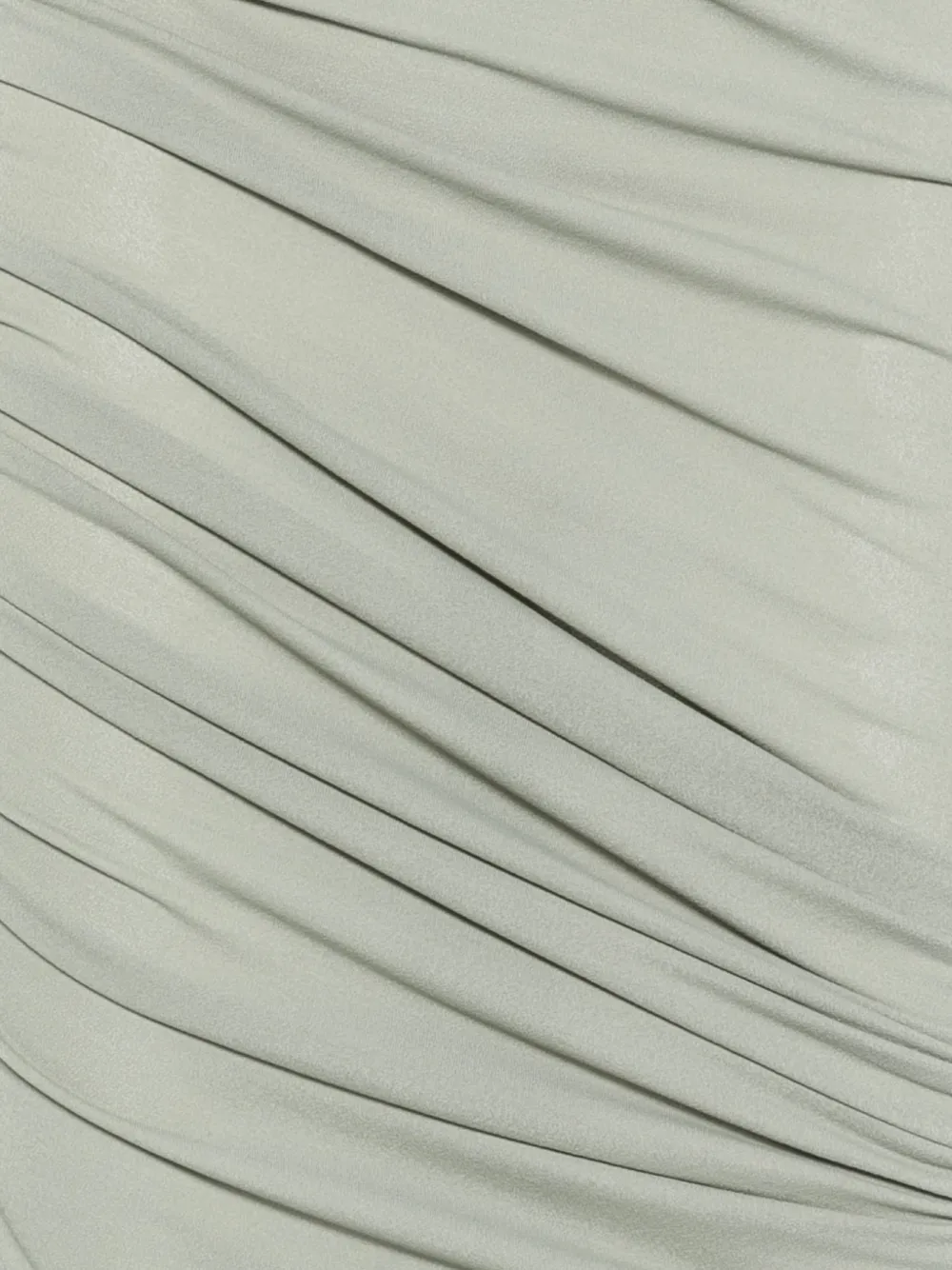 Rick Owens Lilies Edfu gesmockte midi-rok Groen