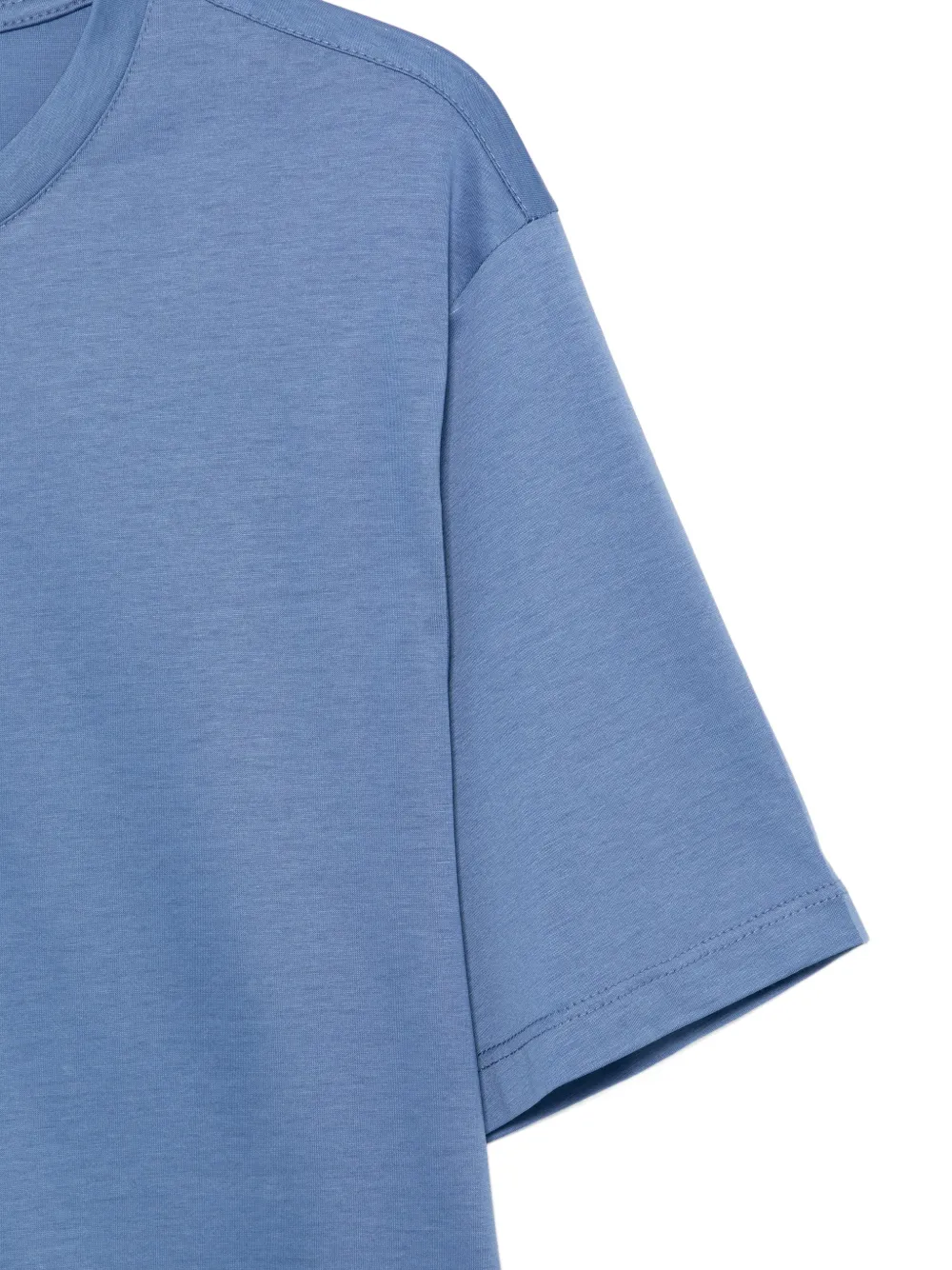 Kangra T-shirt met ronde hals Blauw