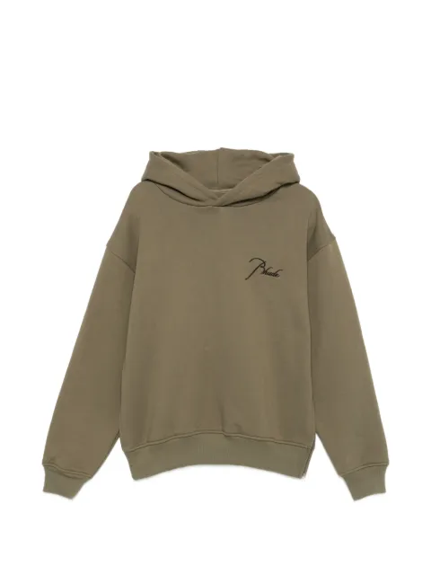 RHUDE green hoodie