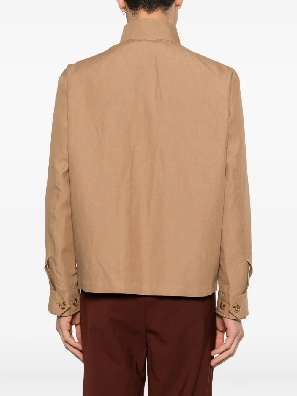 Lardini Paribet jack met ritssluiting Beige