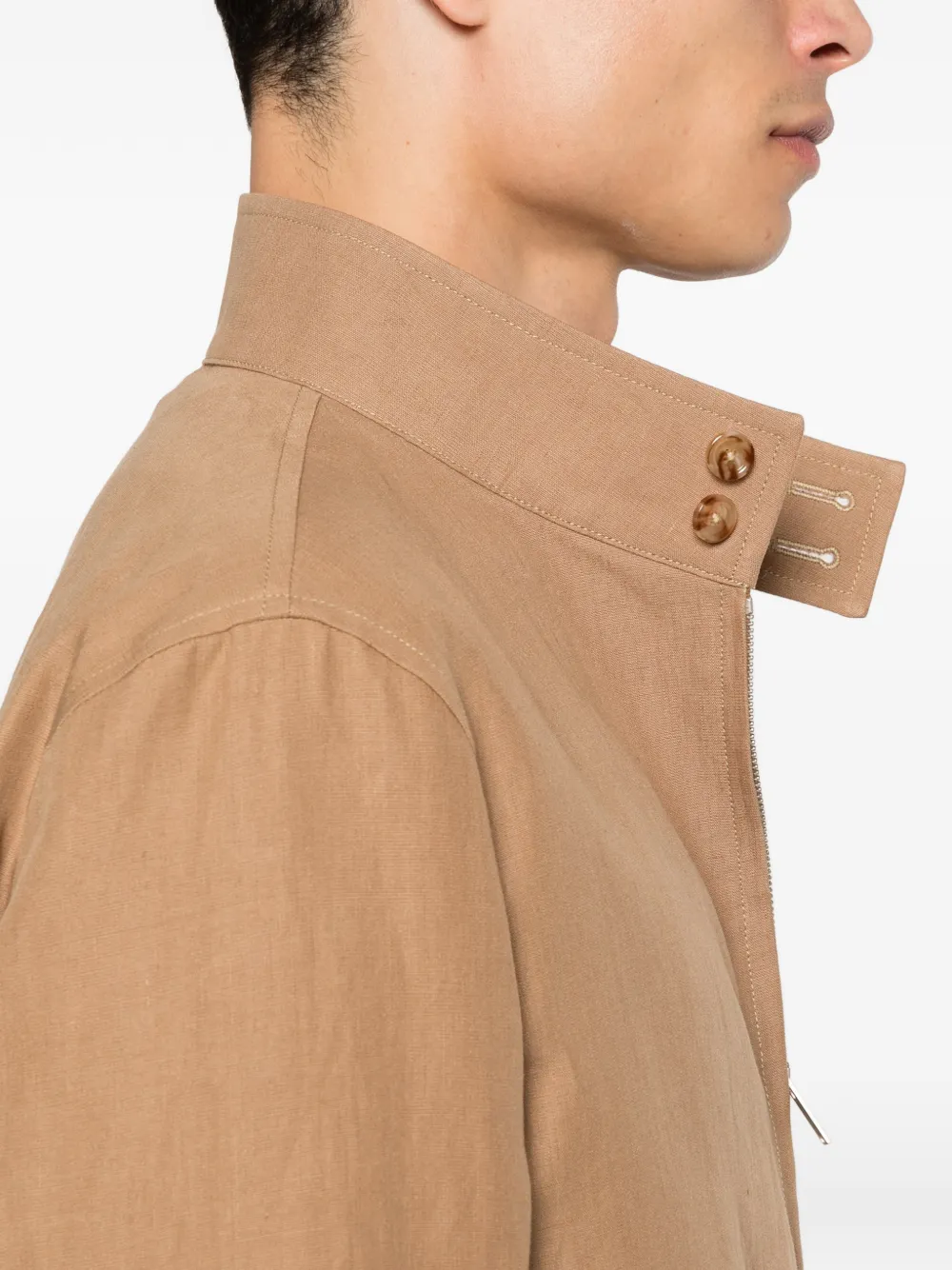 Lardini Paribet jack met ritssluiting Beige