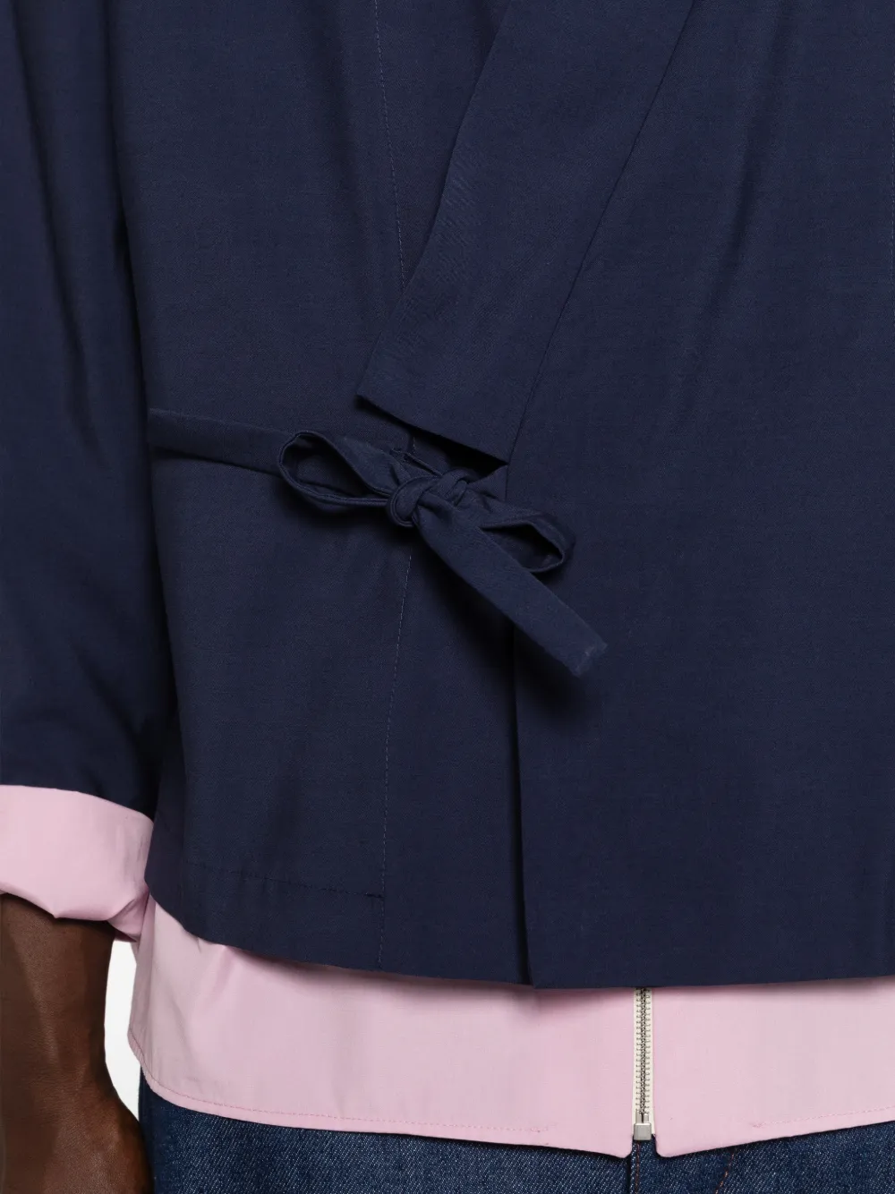 Kenzo Jack met dubbele rij knopen Blauw