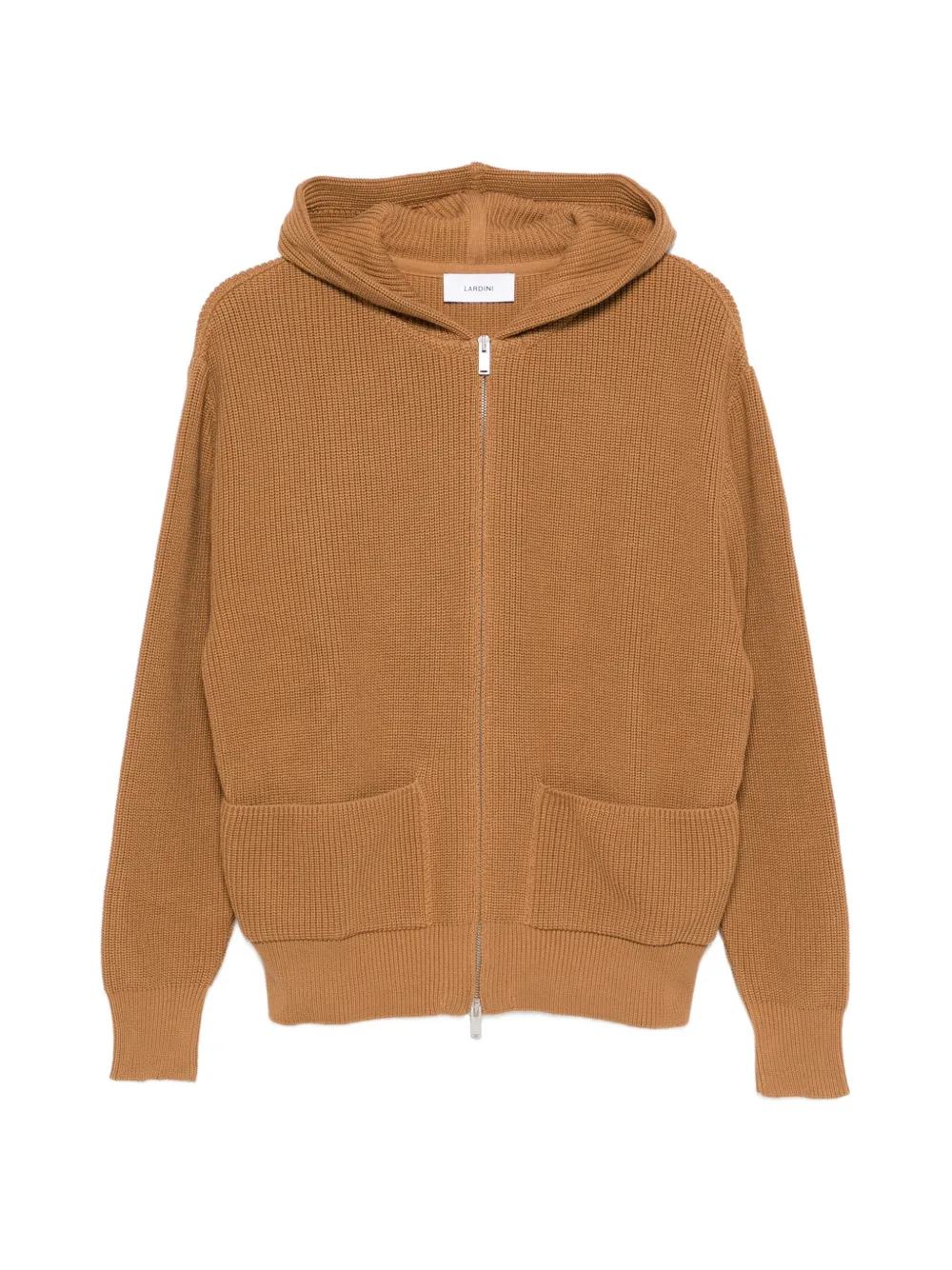 Lardini zip-up hoodie - Marrone