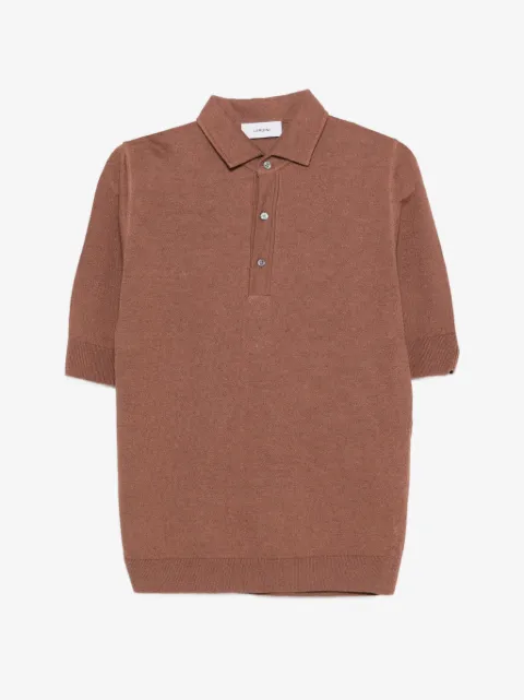 Lardini polo boutonné à poche poitrine