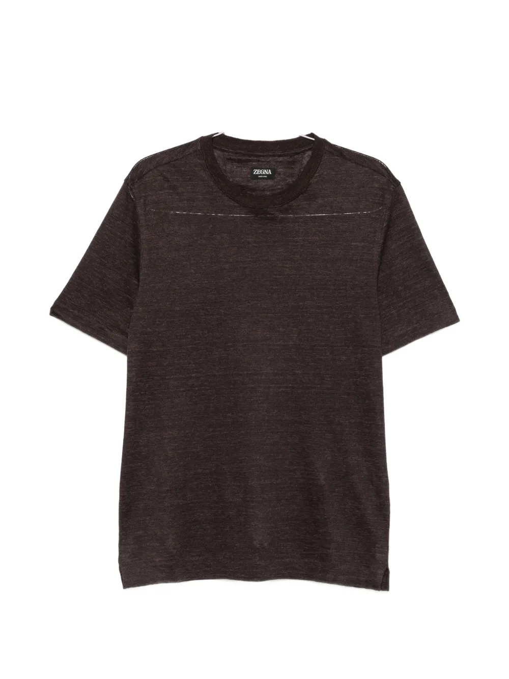 Zegna short-sleeve T-shirt - Braun
