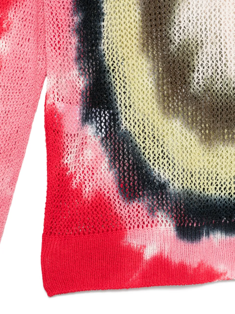  Khoki Buttoned Knit Cardigan - Red 