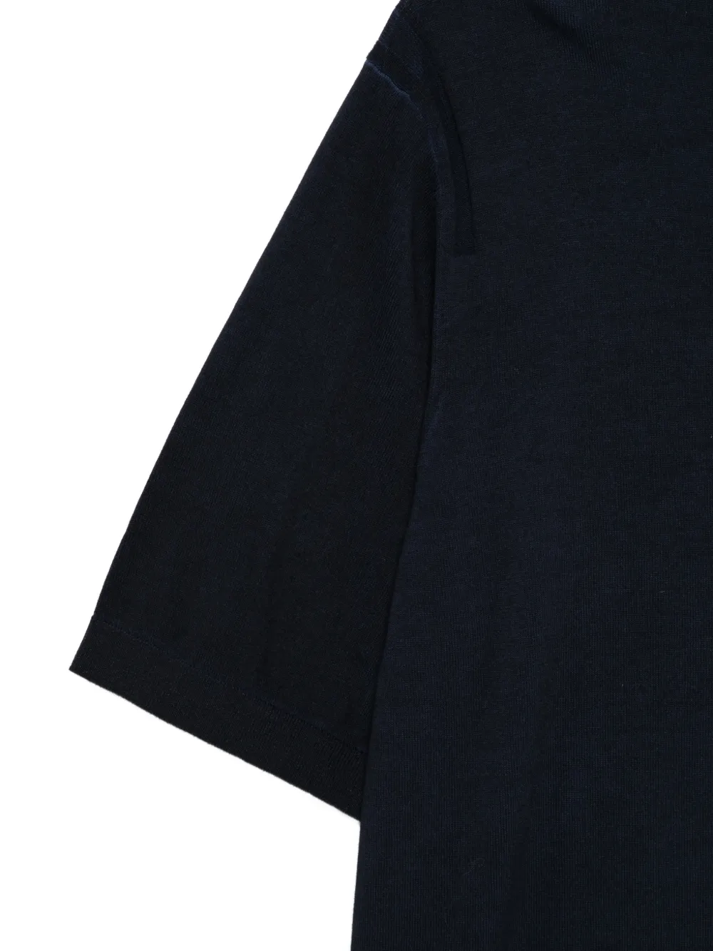 Kangra Poloshirt met halve knoop Blauw