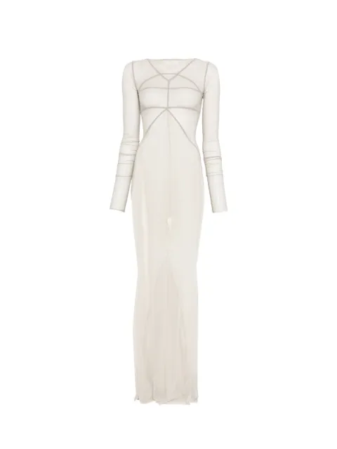 Rick Owens Temple panelled maxi dress