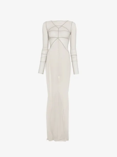 Rick Owens Temple panelled maxi dress