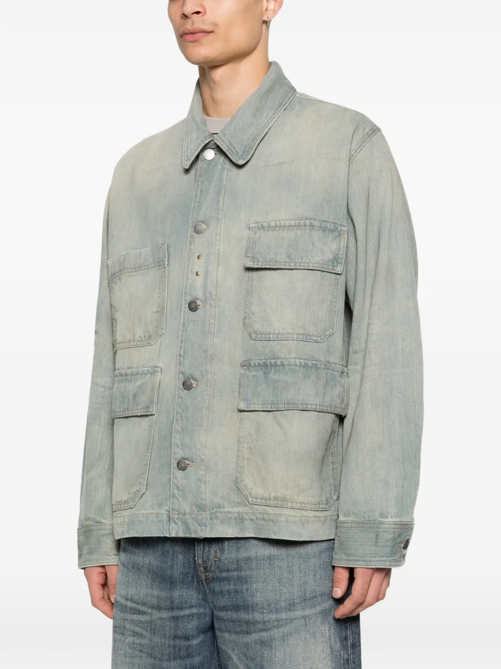  Haikure Will Pocket Jacket - Blue 