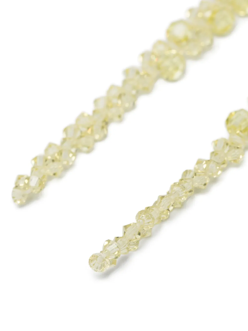  Simone Rocha Beaded Drop Earrings - Gold 