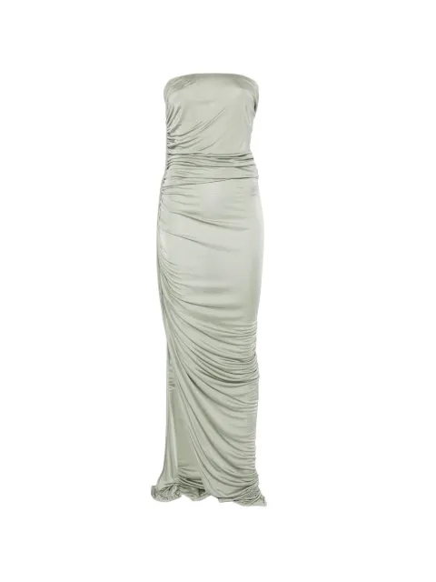 Rick Owens Lilies vestido largo con diseño drapeado