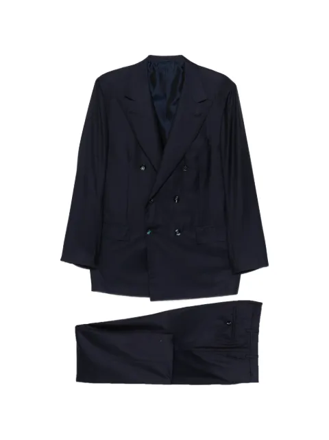 Kiton double-breasted suit