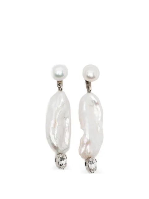 Simone Rocha crystal pearl earrings