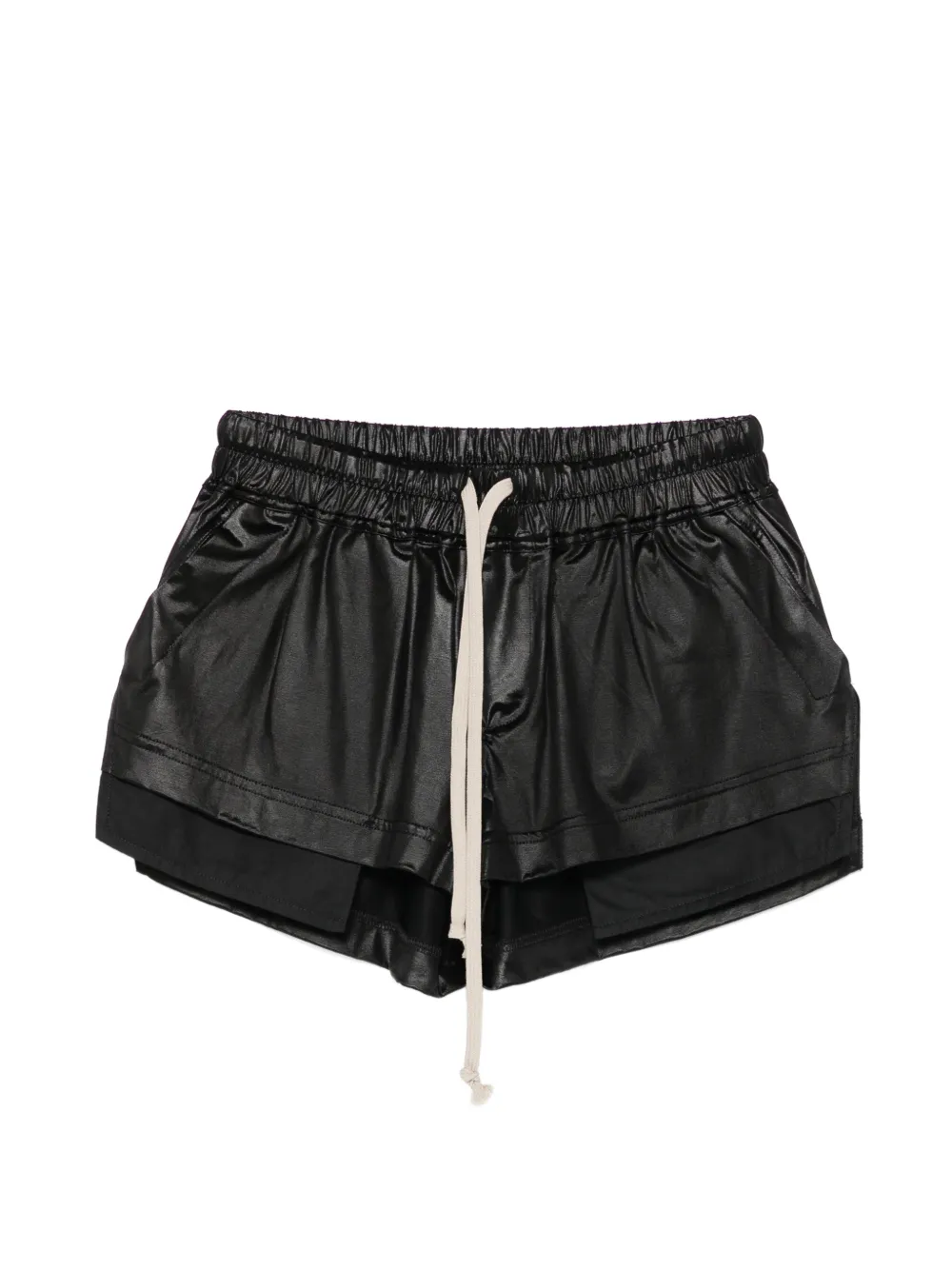 Rick Owens DRKSHDW Fog drawstring shorts - Nero