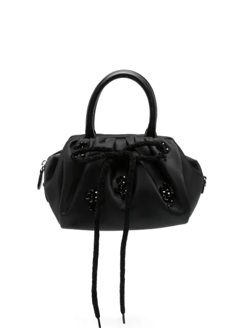 Simone Rocha floral-appliqué tote bag