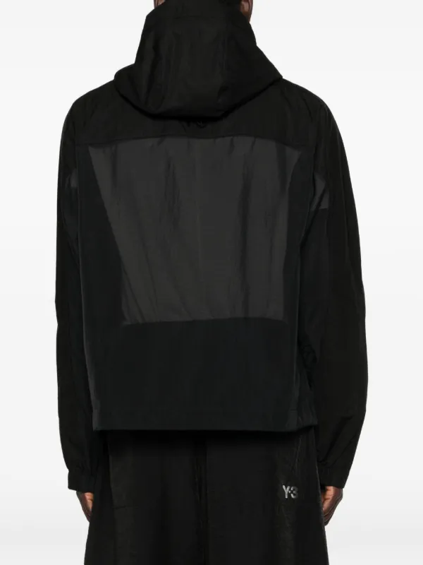 Y-3 フーデッド ジャケット | ブラック | FARFETCH JP