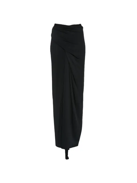 Rick Owens Lilies Asymmetrischer Rock