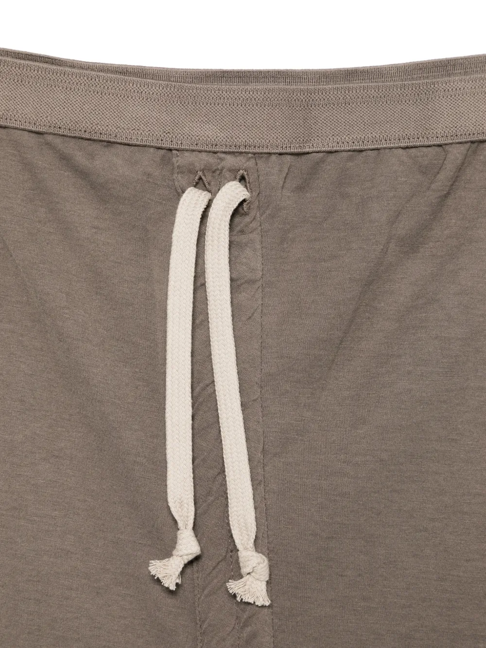 Rick Owens DRKSHDW Soft Edfu maxi-rok met split Bruin