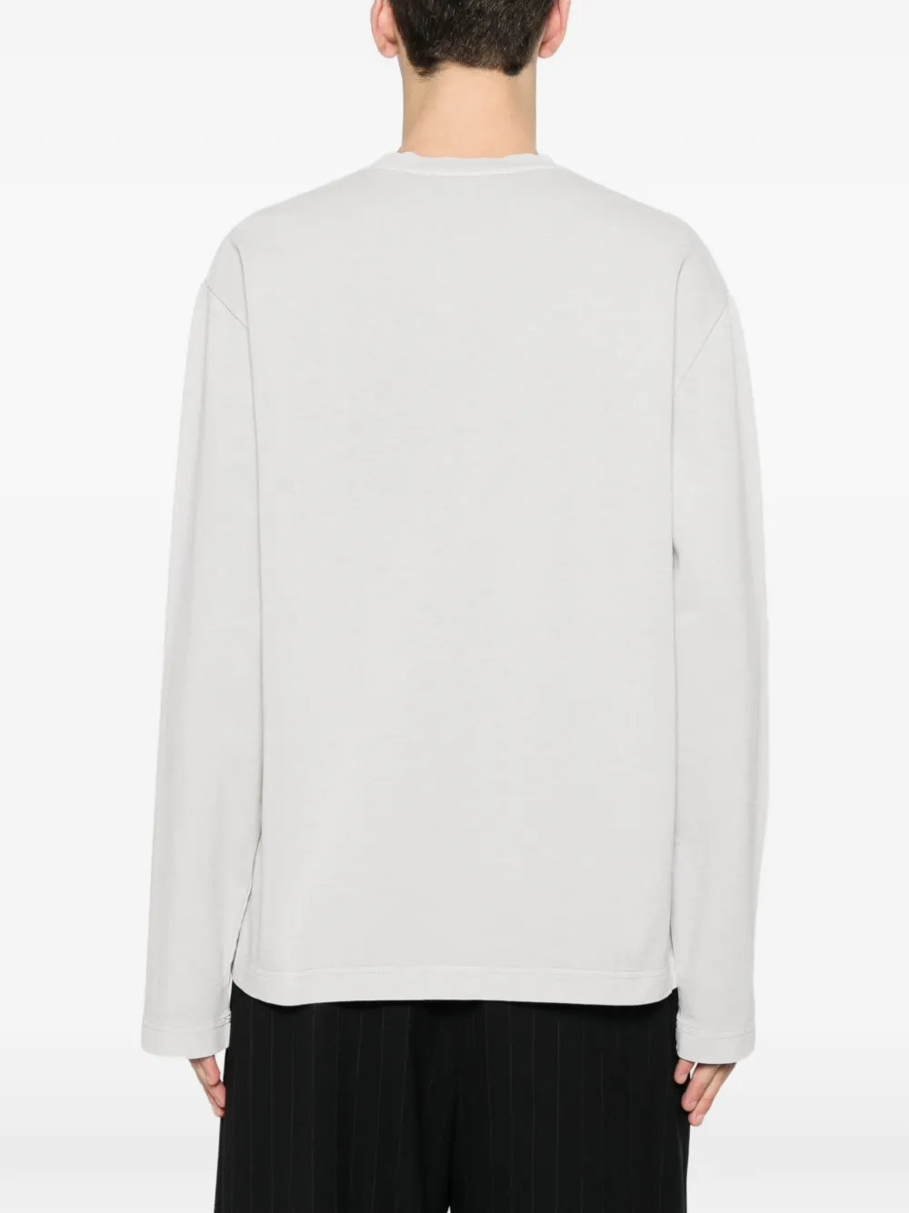 Jacquemus T-shirt met lange mouwen Beige