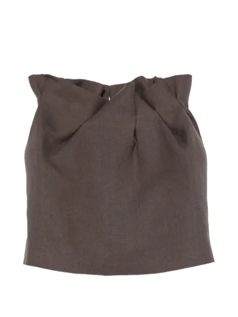 Magda Butrym jupe mi-longue à taille haute ceinturée