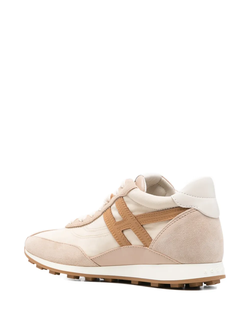 Hogan Sneakers met logo Beige