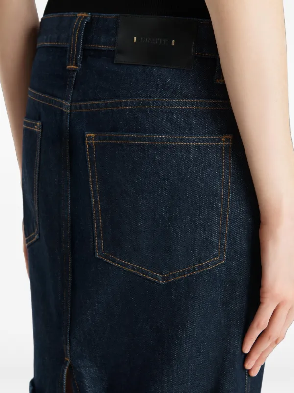 KHAITE Kilian Skirt | Blue | FARFETCH