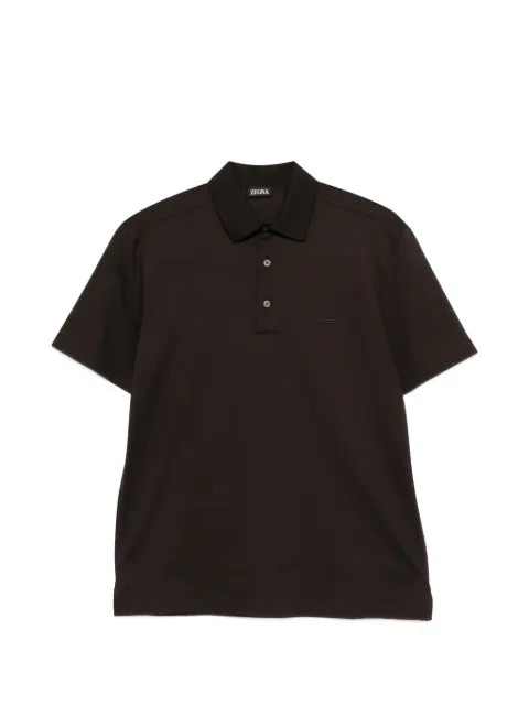 Zegna short-sleeve polo shirt
