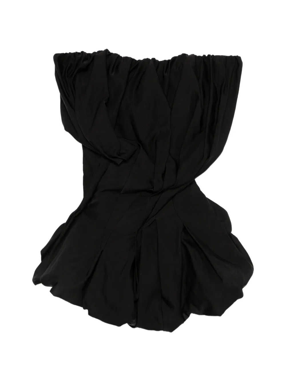 Magda Butrym pleated blouse - Nero