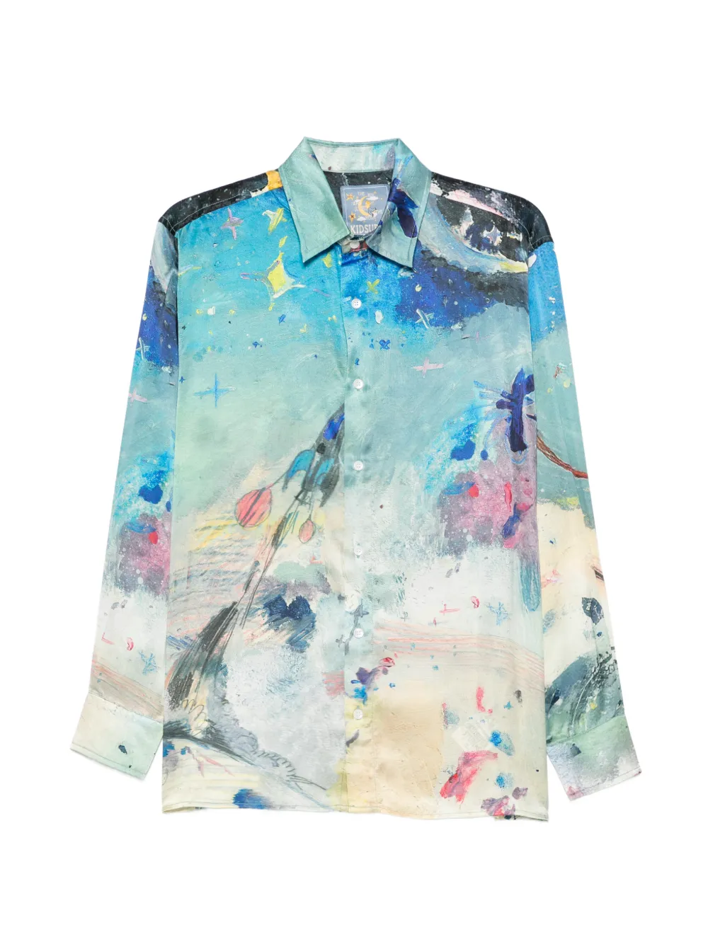 KidSuper Book Page shirt - Blu
