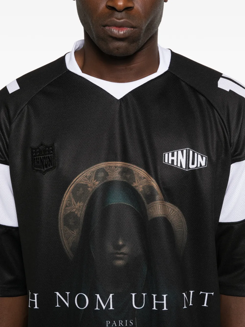 Ih Nom Uh Nit T-shirt met print Zwart
