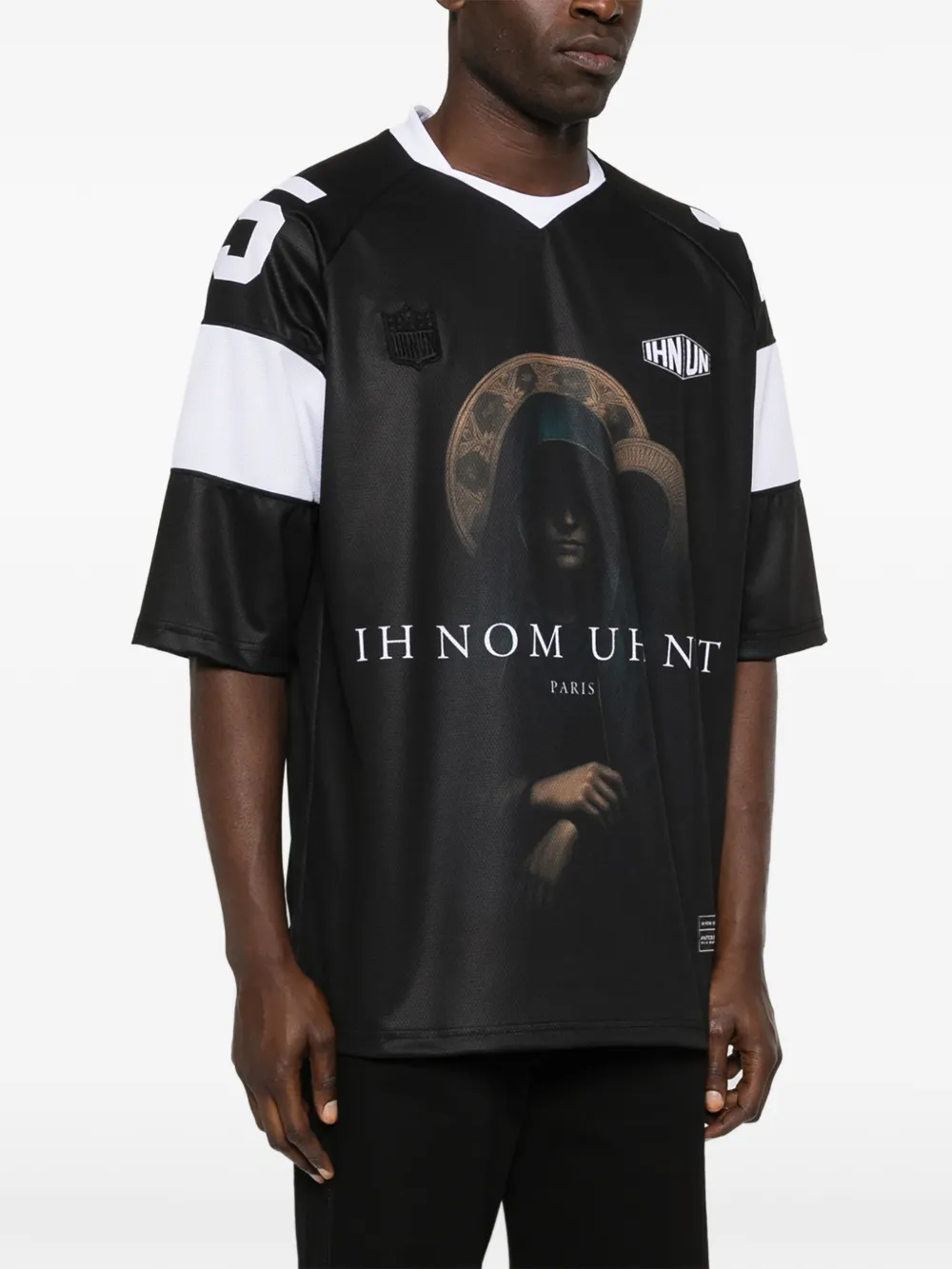Ih Nom Uh Nit T-shirt met print Zwart