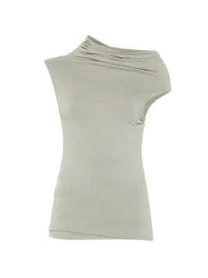 Rick Owens Twist Top | Grey | FARFETCH