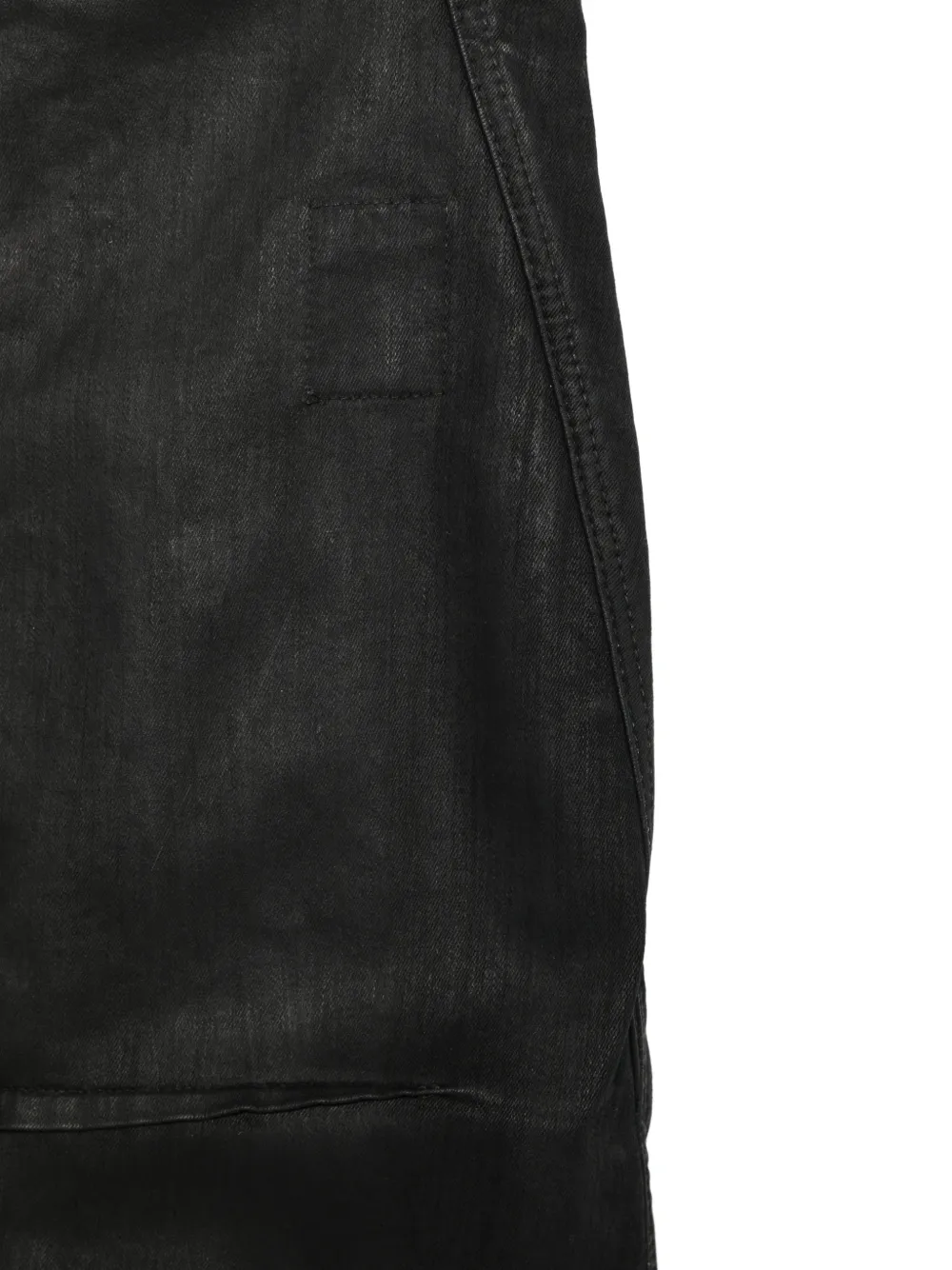 Rick Owens DRKSHDW Sliced Rustier maxi-jurk met rits Zwart