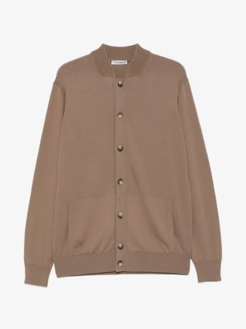 Kangra kangaroo-pocket cardigan