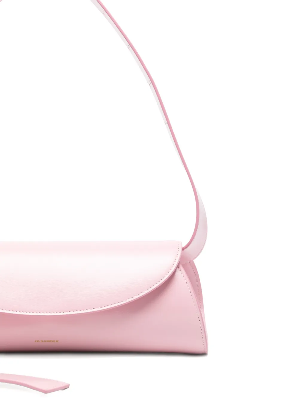 Jil Sander Cannolo kleine schoudertas Roze